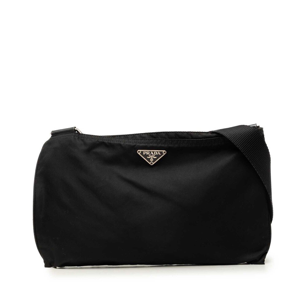 Pre-Loved Prada Tessuto Zip Top Crossbody